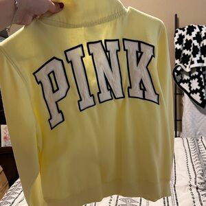 Yellow PINK pullover